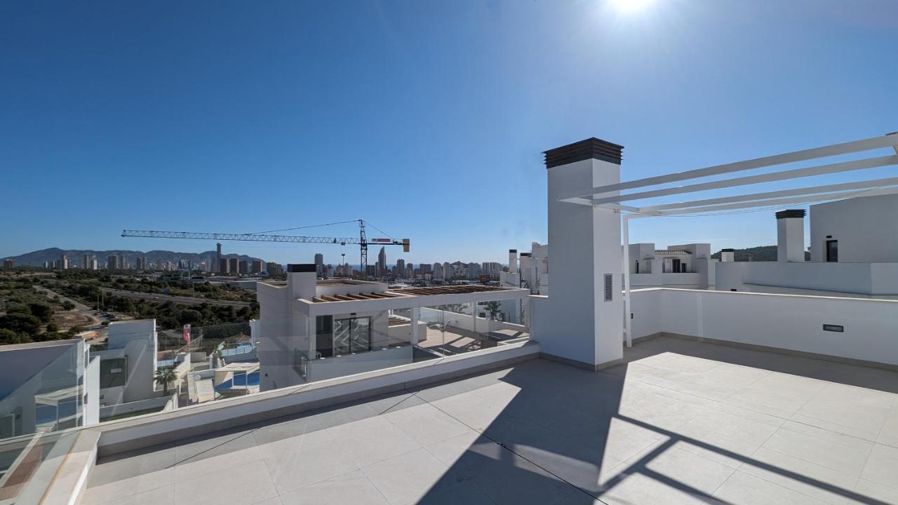 Panoramic Pool & Mountains House Apartment Finestrat Ngoại thất bức ảnh