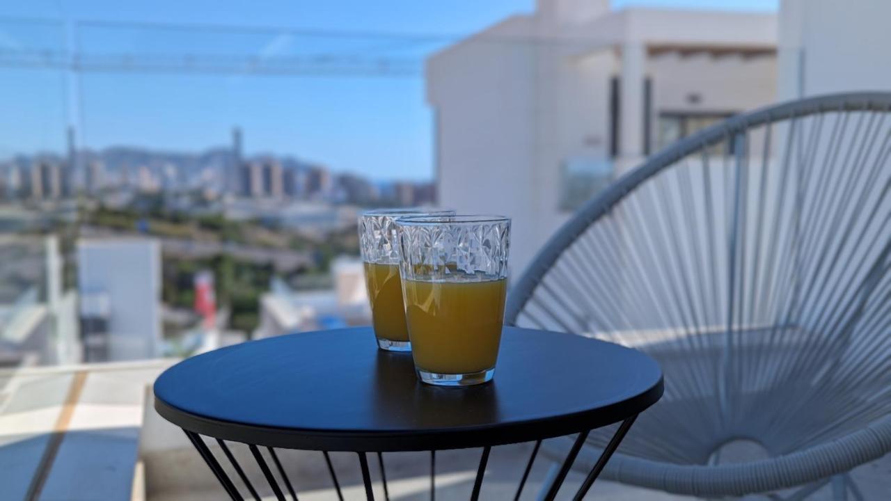 Panoramic Pool & Mountains House Apartment Finestrat Ngoại thất bức ảnh